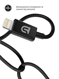 Зарядний пристрій ArmorStandart AR-TA800 USB-C 25W Black + кабель USB-C to Lightning (ARM77721) - мініатюра 4
