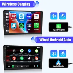 Автомобільне радіо для BMW 3er E90 E91 E92 E93 2005-2011 з CarPlay&Android Auto&Mirrolink, 9-дюймовий - мініатюра 5