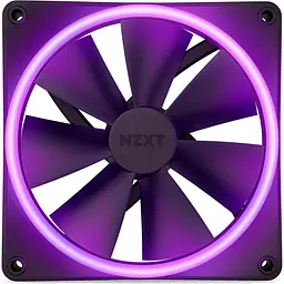 Вентилятор NZXT F140RGB Duo - 140mm Dual-sided RGB Fan - Single Pack (Black) (RF-D14SF-B1) - мініатюра 3