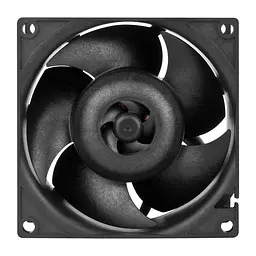 Корпусний вентилятор 80 мм Arctic S8038-10K ACFAN00279A Black - мініатюра 3