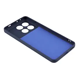 Чохол Silicone Cover з рамкою камери A Xiaomi Poco X6 Pro 5G Dark Blue (34618_3342273) - мініатюра 3