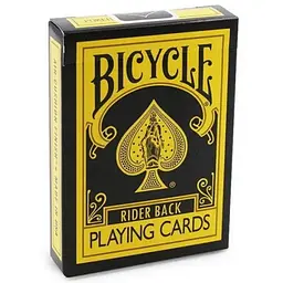 Карти гральні United States Playing Card Company Bicycle - Reverse (Yellow & Black) (ВР_КГБРЕБ)