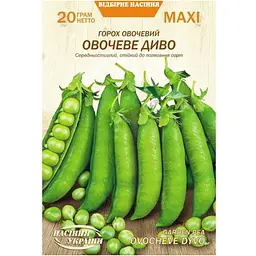 Насіння гороху Насіння України овочеве диво 40 г (159610)