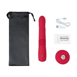 Вібратор Lovense Gravity 25.9 см червоний - мініатюра 7