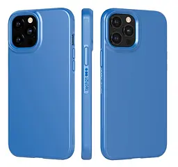 Протиударний чохол з антимікробним покриттям Tech21 Evo Slim для iPhone 12/12 Pro (6.1") Classic Blue - мініатюра 6