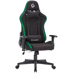 Ігрове крісло GamePro RGB Size L Fabric Black (GC700FB) - мініатюра 7