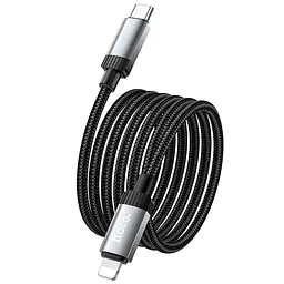 Дата кабель Hoco X117 Star Type-C to Lightning 27W (1m) Black - мініатюра 4