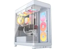 Корпус Corsair Frame 4500X LX-R RGB iCUE Link White (CC-9011317-WW) - мініатюра 3