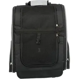 Сумка-рюкзак для собак Trixie Trolley, поліестер, до 8 кг, 32х45х25 см, чорна із сірим - мініатюра 6