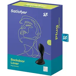 Анальна вібропробка Satisfyer Backdoor Lover Black - мініатюра 6