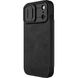 Шкіряний чохол-книжка Nillkin Qin Pro Camshield для Apple iPhone 17 Pro Max (6.9) Black