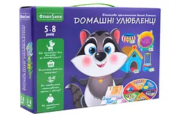 Настільна гра "Домашні улюбленці" Vladi Toys VT2312-07 з колесом удачі