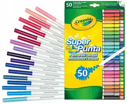 Набір фломастерів Crayola Supertips Washable 50 шт. (7555) - мініатюра 4