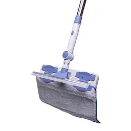 Швабра для вікон з телескопічною ручкою та поворотною голівкою 145 см Household Cleaning Products HP-35015-30 - мініатюра 7