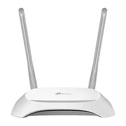 Роутер TP-LINK TL-WR840N, Wi-Fi 802.11b/g/n, до 300 Mb/s, 2.4GHz, 4 LAN 10/100 Mb/s, RJ45 10/100Mb/s (FE), 2 зовнішні незнімні антенни