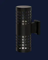 Бра настінне Levistella 923LYH01-2 BK, E27, 60W, чорний метал + скло, сучасний стиль для вулиці - мініатюра 2