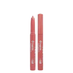 Помада-олівець для губ водостійка Bogenia Velvet Waterproof Matte BG730, 004 Cranberry Коралово-бежевая