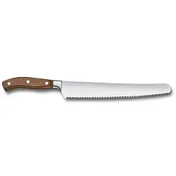 Кухонний ніж Victorinox Grand Maitre Wood Bread лезо 26см хвил. для хліба з дерев. ручкою у подар.упак. - мініатюра 3
