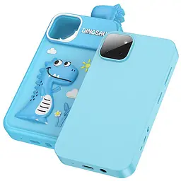 Дитячий ігровий телефон Hoco Y103 2.8-inch Blue - мініатюра 4