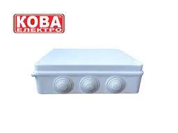 Коробка розподільча КОВА 255мм х 200мм без клемника 80 Р11 біла - мініатюра 4