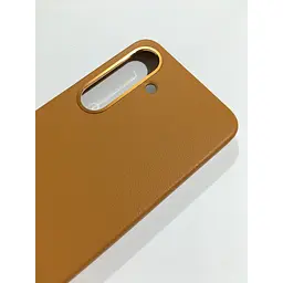 Оригінальний протиударний шкіряний чохол Kindsuit Case для Samsung Galaxy S25 (6.2") Camel EF-VS931PFEGWW - мініатюра 6