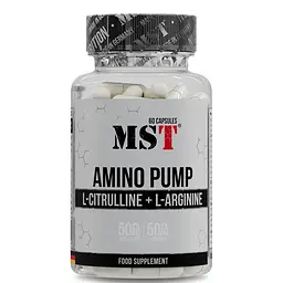 Передтренувальний комплекс Amino Pump, 60 капсул MST fit0024653