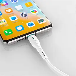 Кабель SkyDolphin S48L USB - Lightning (M/M), 1 м, Білий (USB-000423) - мініатюра 3