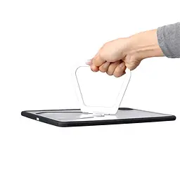 TPU+PC чохол Xundd 360 Rotate Stand (pen slot) для Apple iPad Pro 11 (2024-25) Чорний - мініатюра 6