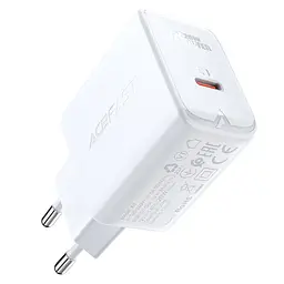 МЗП Acefast A21 PD30W GaN (1USB-C) White - мініатюра 3