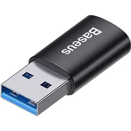 Перехідник Baseus Ingenuity Series Mini OTG USB 3.1 to Type-C Black (ZJJQ000101) [126876] - мініатюра 3