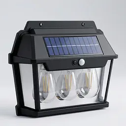 Вуличний ліхтар настіний Solar HW 999-3W на сонячних батареях з датчиком руху - мініатюра 6