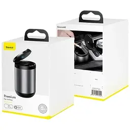 Попільничка для авто BASEUS Premium Car Ashtray CRYHG01-01 чорна з підсвіткою - мініатюра 7