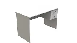 Стіл комп'ютерний Вінсент Ferrum-decor 750x1200x600 ДСП Біле 16 мм (FRD-104794) - мініатюра 2