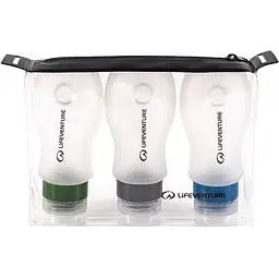 Набір Lifeventure Silicone Flight Bottle Set Білий