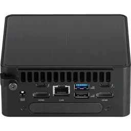 Комп'ютер ASUS NUC 14 Pro RNUC14RVHI300002I / Core 3 100U, M.2 22x80 NVMe, 22x42 NVMe/2.5'' SATA (90AR0072-M00040) - мініатюра 7