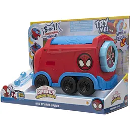 Машинка Spidey Deluxe Feature Vehicle Web Spinning Hauler Павутинний тягач (SNF0081) - мініатюра 3