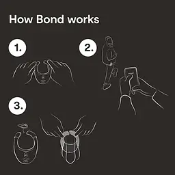 Набір віброкілець We-Vibe Tease Us Bond + Bond + Лубрикант 50 мл (чорний) - мініатюра 27