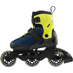Ролики Rollerblade Microblade 3WD 36.5-40.5 Pacific Blue/Lime (1012-07221700-159-36.5-40) - мініатюра 3