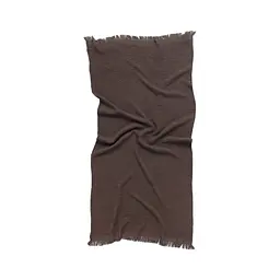 Рушник Lotus Home - Rius dark brown темно-коричневий 90x170