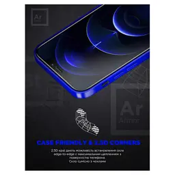Скло захисне Armorstandart Space Black Icon Apple iPhone 15 Plus Black (ARM68226) - мініатюра 6