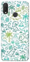 TPU чохол Demsky Dino pattern для Huawei P Smart+ (nova 3i)
