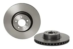 Диск гальмівний вентильований Land Rover Range Rover III 02-12р Brembo (09.A771.11) - мініатюра 2