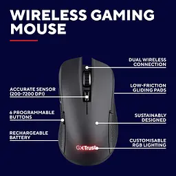 Мишка Trust GXT 931 Wireless Black (25330) - мініатюра 10