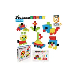 Конструктор Picasso магнітний Tiles Building Cubes 50 деталей (817338023645) - мініатюра 7