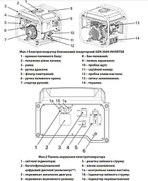 Генератор інверторний Aruna GEN 3000 INVERTER - мініатюра 2