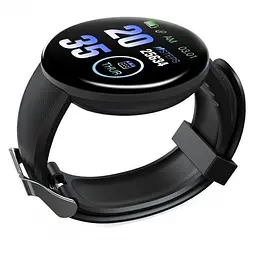 Фітнес-браслет No Brand Band D18 Black (16089-hbr) - мініатюра 3