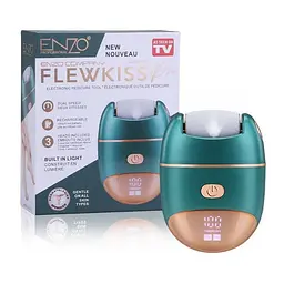 Електрична пемза Flewkiss pro Enzo EN-7101 зі змінними насадками для пяток 5 Вт Зелена