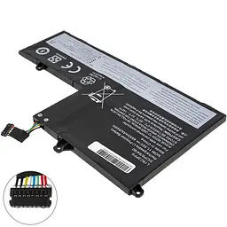 Батарея для ноутбука Lenovo L19M3PF2 (ThinkBook 14-IML 14-IIL 15-IIL 15-IML) 11.55V 4650mAh 54Wh Чорний