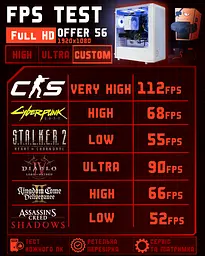 Ігровий ПК EXA-TF Offer 56 (RX Vega 56 8GB / Ryzen 3 4100 / 16GB DDR4 / SSD 256GB) Б/В - мініатюра 5