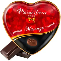 Свічка для еротичного масажу Plaisir Secret шоколад, 35 мл - мініатюра 2